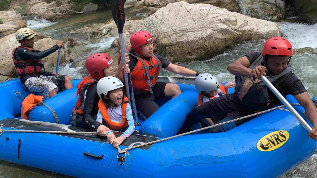 white water rafting kuala lumpur in kuala kubu bharu family package
